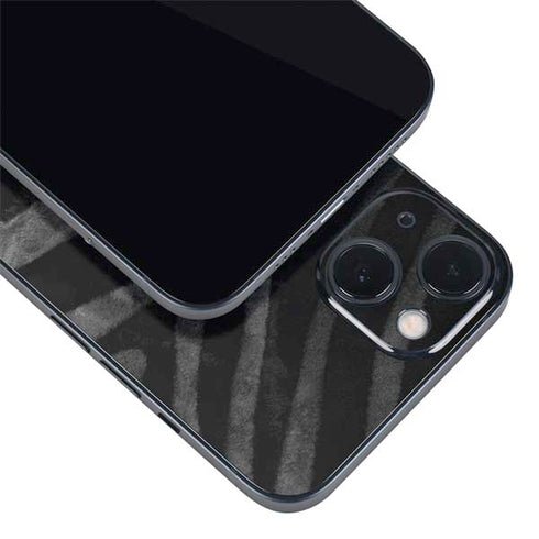 NBA Miami Heat Black Animal Print iPhone 15 Skin