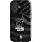 NBA Miami Heat Black Animal Print iPhone 16 Impact Case