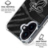 NBA Miami Heat Black Animal Print iPhone 16 MagSafe Case