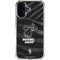 NBA Miami Heat Black Animal Print iPhone 16 Plus Clear Case