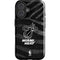 NBA Miami Heat Black Animal Print iPhone 16 Plus Impact Case