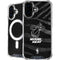 NBA Miami Heat Black Animal Print iPhone 16 Plus MagSafe Case