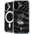 NBA Miami Heat Black Animal Print iPhone 16 Plus MagSafe Case