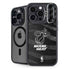 NBA Miami Heat Black Animal Print iPhone 16 Pro Kickstand Case