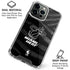 NBA Miami Heat Black Animal Print iPhone 16 Pro Max Clear Case