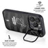 NBA Miami Heat Black Animal Print iPhone 16 Pro Max Kickstand Case