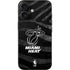 NBA Miami Heat Black Animal Print iPhone 16 Skin