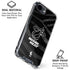 NBA Miami Heat Black Animal Print iPhone 16e Clear Case