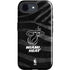 NBA Miami Heat Black Animal Print iPhone 16e Impact Case