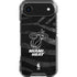 NBA Miami Heat Black Animal Print iPhone 17 Air Clear Case