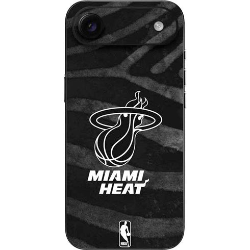 NBA Miami Heat Black Animal Print iPhone 17 Air Skin