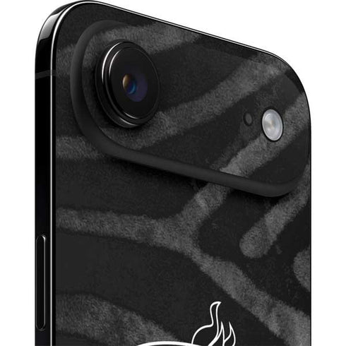 NBA Miami Heat Black Animal Print iPhone 17 Air Skin