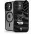 NBA Miami Heat Black Animal Print iPhone 17 Kickstand Case