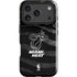 NBA Miami Heat Black Animal Print iPhone 17 Pro Impact Case