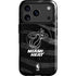 NBA Miami Heat Black Animal Print iPhone 17 Pro Magsafe Impact Case
