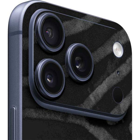 NBA Miami Heat Black Animal Print iPhone 17 Pro Max Skin