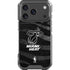 NBA Miami Heat Black Animal Print iPhone 18 Pro Clear Case
