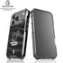 NBA Miami Heat Black Animal Print iPhone 18 Pro Clear Case