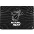 NBA Miami Heat Black Animal Print MacBook Skins