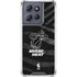 NBA Miami Heat Black Animal Print Moto G 5G (2025) Clear Case