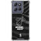 NBA Miami Heat Black Animal Print Moto G Stylus 5G (2025) Clear Case