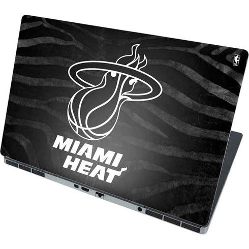 NBA Miami Heat Black Animal Print Dell Precision Skin
