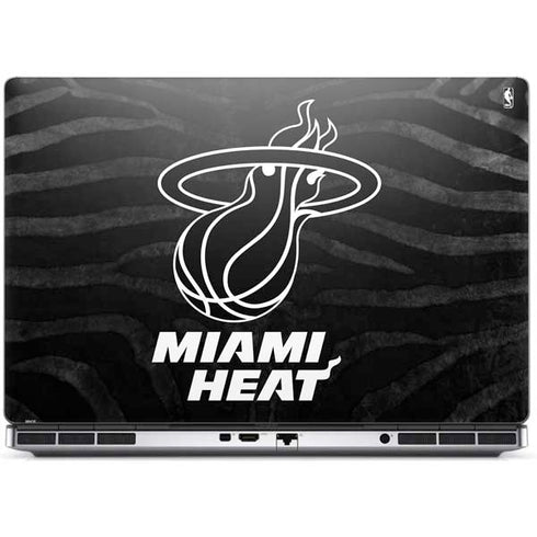 NBA Miami Heat Black Animal Print Dell Precision Skin