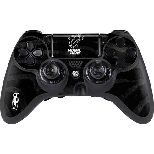 NBA Miami Heat Black Animal Print PlayStation PS4 Skins