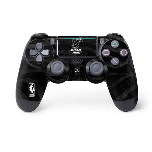 NBA Miami Heat Black Animal Print PlayStation PS4 Skins