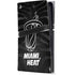 NBA Miami Heat Black Animal Print PS5 Pro Console Skin