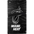 NBA Miami Heat Black Animal Print PS5 Pro Console Skin