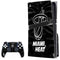 NBA Miami Heat Black Animal Print PS5 Pro Disk Bundle Skin