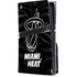 NBA Miami Heat Black Animal Print PS5 Pro Disk Console Skin