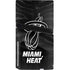 NBA Miami Heat Black Animal Print PS5 Pro Disk Console Skin