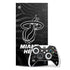 NBA Miami Heat Black Animal Print Xbox Series X Skins