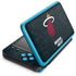 NBA Miami Heat Black Partial Logo Nintendo Skins