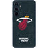 NBA Miami Heat Black Partial Logo Galaxy A35 5G Skin