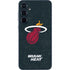NBA Miami Heat Black Partial Logo Galaxy A36 5G Skin