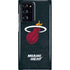 NBA Miami Heat Black Partial Logo Galaxy Cases