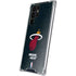 NBA Miami Heat Black Partial Logo Galaxy S23 Ultra Clear Case