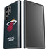 NBA Miami Heat Black Partial Logo Galaxy S23 Ultra Pro Case