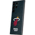 NBA Miami Heat Black Partial Logo Galaxy Skins
