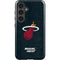 NBA Miami Heat Black Partial Logo Galaxy S25 Impact Case