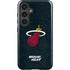NBA Miami Heat Black Partial Logo Galaxy S25 Impact Case