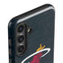 NBA Miami Heat Black Partial Logo Galaxy S25 Impact Case