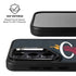 NBA Miami Heat Black Partial Logo Galaxy S25 Kickstand Case