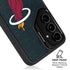 NBA Miami Heat Black Partial Logo Galaxy S25 Kickstand Case