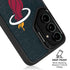 NBA Miami Heat Black Partial Logo Galaxy S25 Plus Kickstand Case