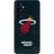 NBA Miami Heat Black Partial Logo Galaxy S25 Plus Skin