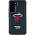 NBA Miami Heat Black Partial Logo Galaxy S24 Plus Waterproof Case